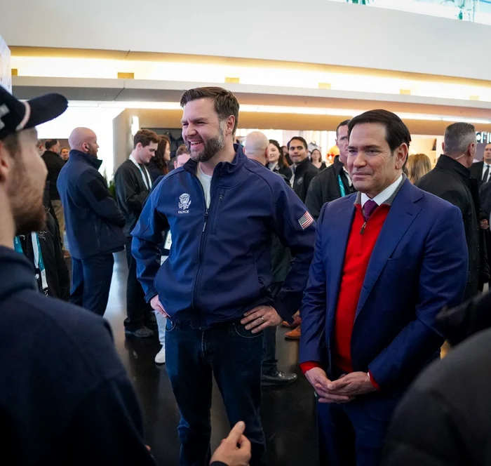 Vicepreședintele JD Vance și swcretarul de stat Marco Rubio/FOTO?EPA/EFE