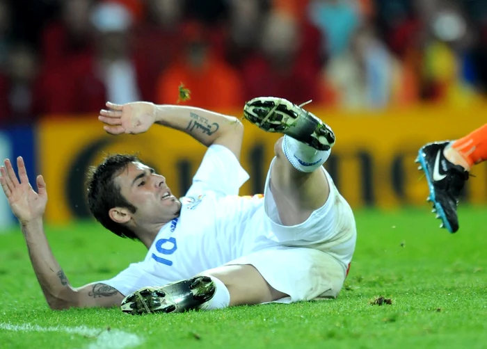 Adrian Mutu şi-a atras antipatia suporterilor dinamovişti FOTO Răzvan Păsărică/Rpressport