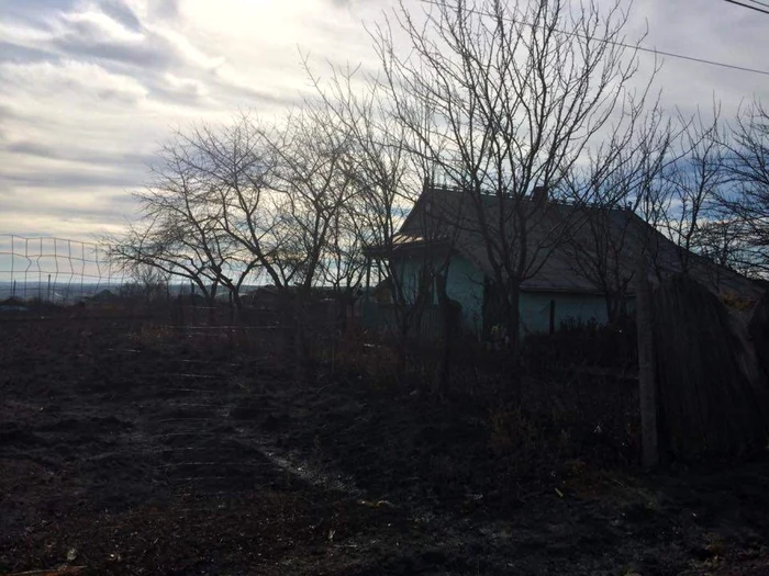 Casa în care locuia agresorul cu fiica sa FOTO: Iulia Ciuhu