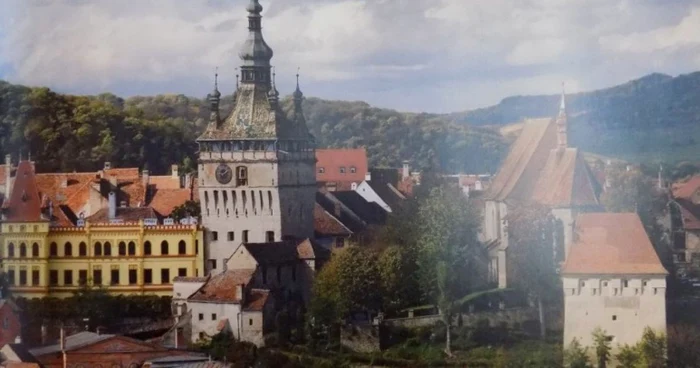 Perspectivă din Sighişoara FOTO: Florin Andreescu