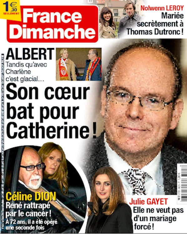 Prinţul de Monaco şi soţia sa, Charlene