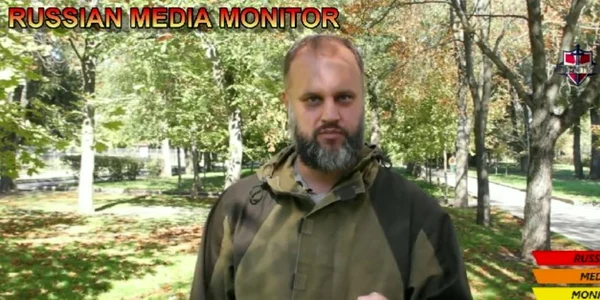 Paul Gubarev, guvernator al poporului din Donțek. Foto captură video twitter