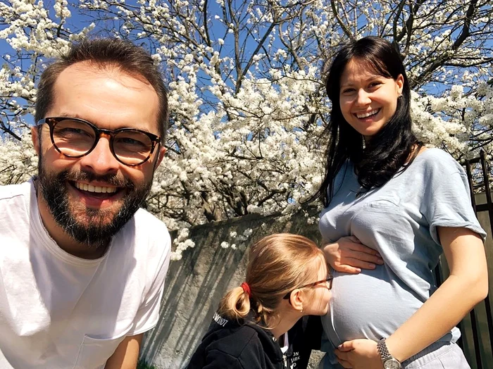 Andreea Moldovan şi soţul ei Dj Optik mai au o fetiţă, Ava