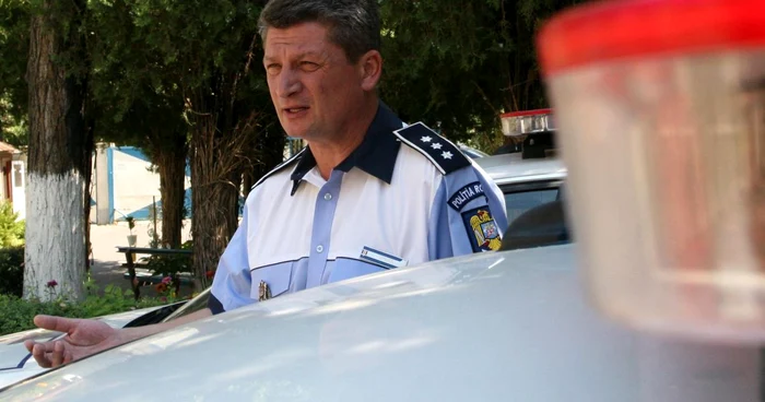 Lucian Diniță, fost șef al Brigăzii Rutiere FOTO Mediafax