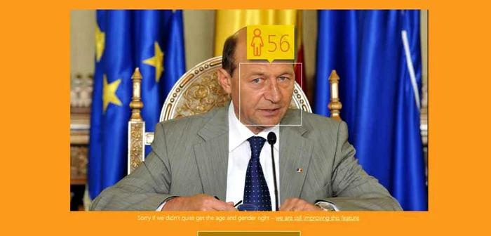 Traian Băsescu este mai tânăr în această aplicaţie