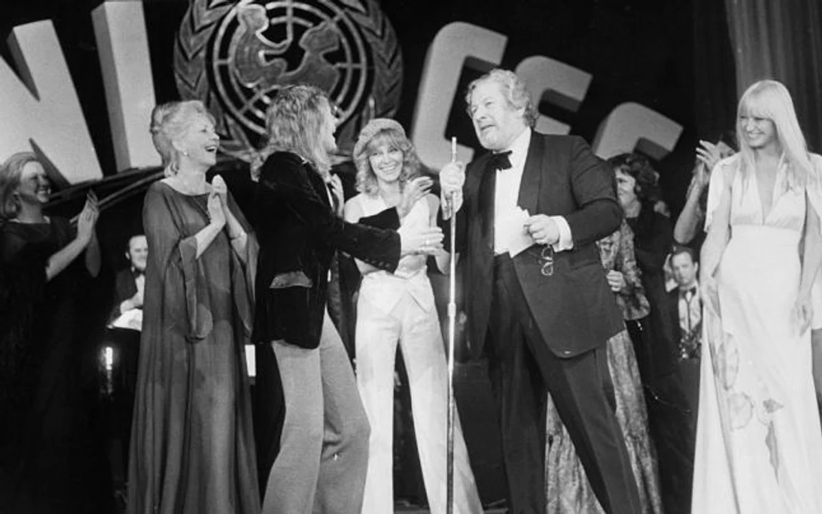 Gala Unicef Paris 1975 FOTO: Arhivă, Adevărul