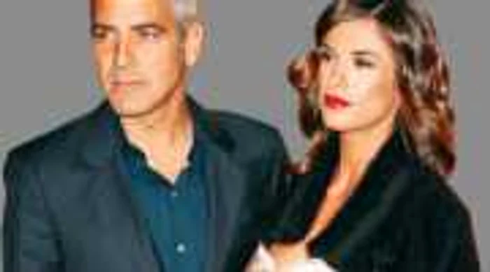 George Clooney, eclipsat  de noua sa iubită