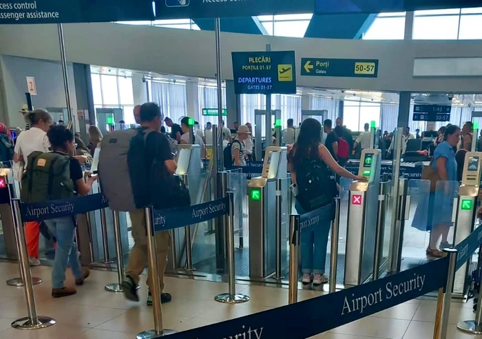 Aeroportul Otopeni FOTO: ANPC
