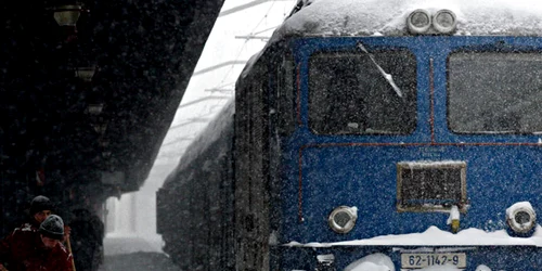 Trenurile au rămas în gară