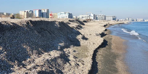 plajele din mamaia eroziune foto Kiteclub Romania