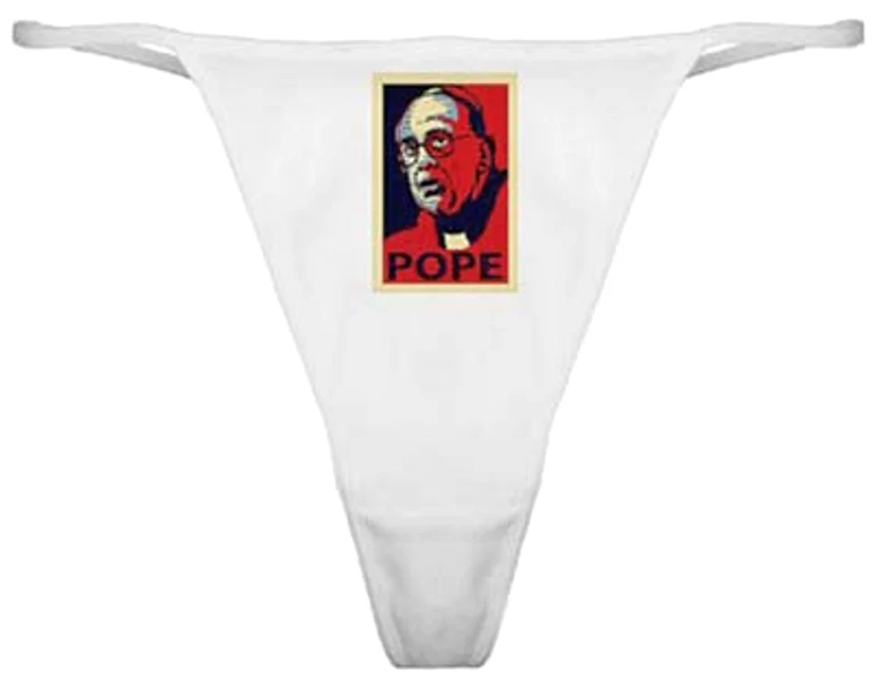 Suvenirurile cu chipul Papei  Francisc sunt vândute  pe site-ul CafePress.com