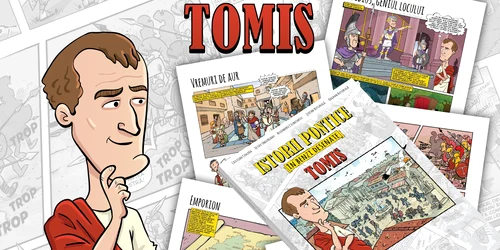 Tomis, benzi desenate foto Muzeul Constanta jpg