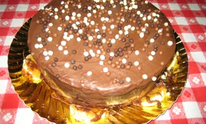 Tort cu crema de ciocolata si unt jpeg
