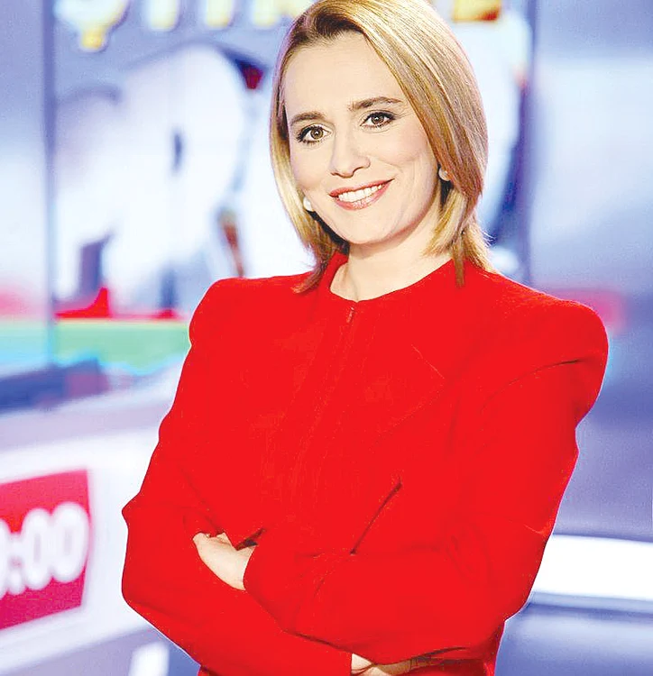 Ştirista Andreea Esca  munceşte de peste  20 de ani la PRO TV