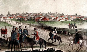 1 mica jos bucurestiul la 1854  vedere de pe dealul spirii jpg jpeg