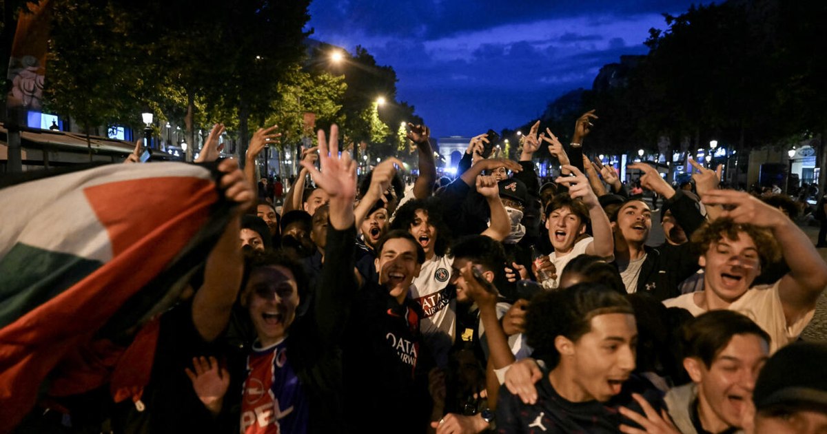 Sărbători violente în Franța după victoria PSG în Champions League