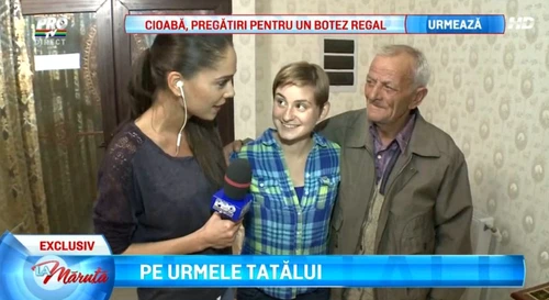 Viorica şi bunicul ei