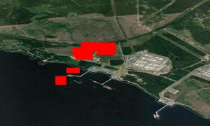 Atac cu drone asupra portului Primorsk FOTO X jfif