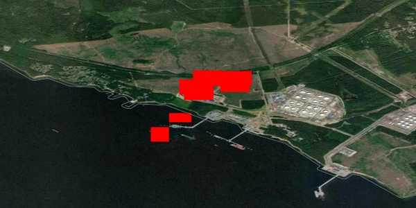 Atac cu drone asupra portului Primorsk FOTO X jfif
