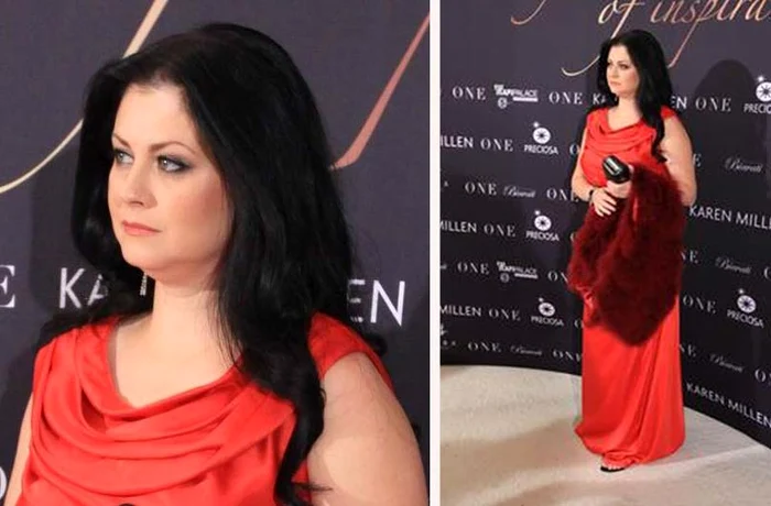 Rochia Corinei Dănilă nu a avantajat-o deloc în seara evenimentului