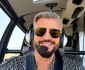Cătălin Botezatu și-a făcut intrarea în forță, cu elicopterul, la Young Island Festival de la Bacău
