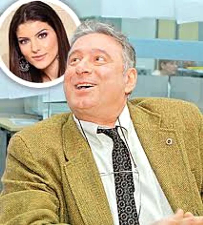 Ioana Voicu şi tatăl ei, Mădălin Voicu