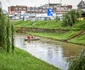 Imagini de la operaţiunea de căutare a micuţei căzută în râul Cibin - Sibiu Foto Turnu Sfatului - credit Silvana Armat