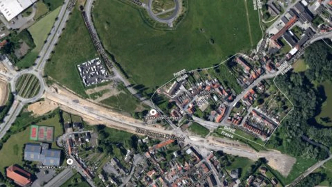 
    Belgienii nu vor ca romii din Franța să deranjeze liniștea orașului MouscronFoto: Google Maps  