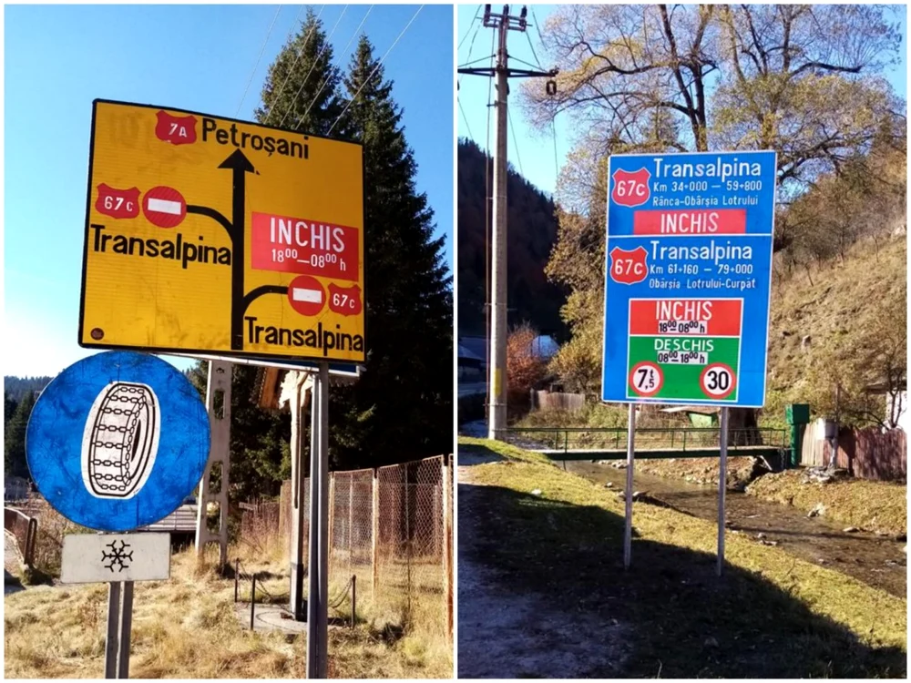 indicatoare transalpina