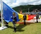 Cel mai mare drapel din Transilvania a fost înălţat la Tulgheş în Harghita. FOTOmapn.ro