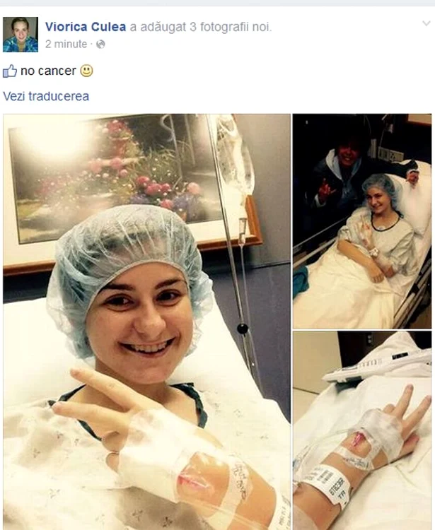 Asupra tinerei planau suspiciuni că ar suferi de cancer