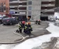 Imagini de la exerciţiul de salvare de pe pârtiile de la Transalpina Vidra - Voineasa din judeţul Vâlcea Foto ISU Vâlcea