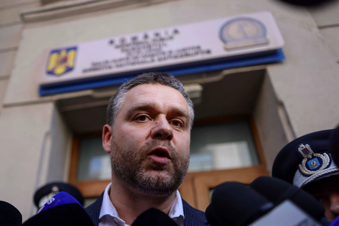 Ciprian Ciucu, la iesirea de la DNA. FOTO INQUAM Photos / Octav Ganea