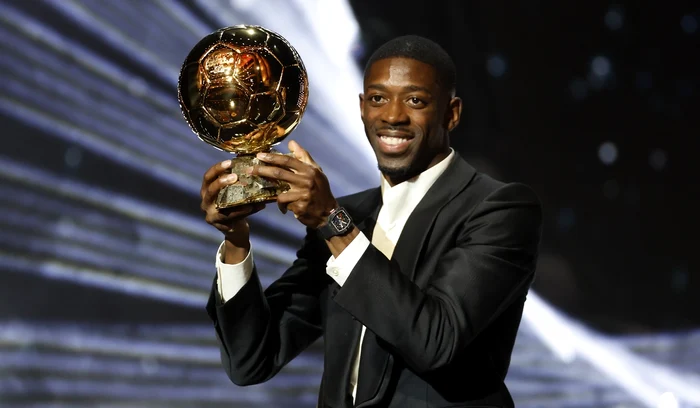 Ousmane Dembélé, câștigătorul Balonului de Aur (FOTO: EPA)