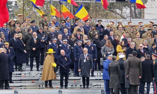 Iuliana Scântei la parada de la Arcul de Triumf FOTO Mediafax