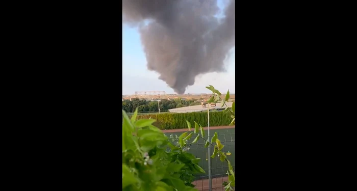 A fost emis mesaj RO-Alert. FOTO: captură video
