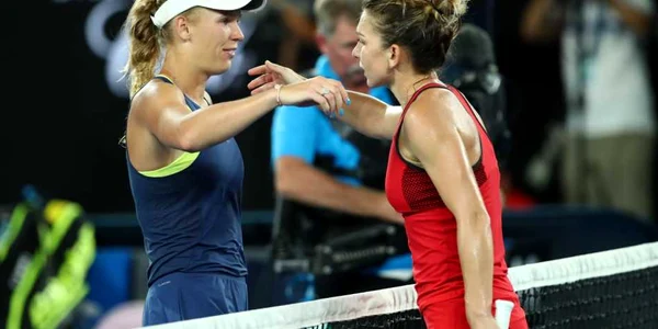 Wozniacki şi Halep FOTO Getty Images 