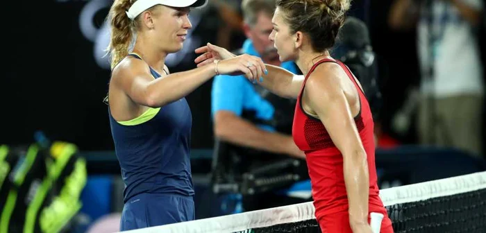 Wozniacki şi Halep FOTO Getty Images 