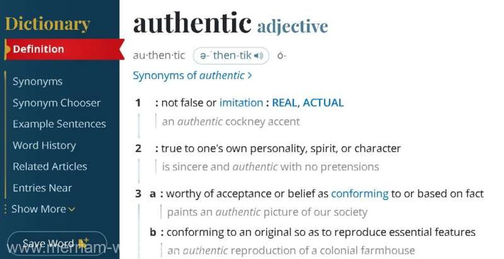 „Autentic”, desemnat cuvântul anului 2023 de dicţionarul Merriam-Webster. „Vedem un fel de criză a autenticităţii”