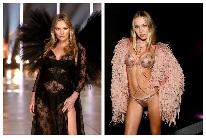 Kate și Lila Moss colaj jpg