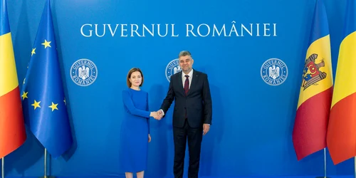 Maia Sandu si Marcel Ciolacu FOTO Facebook Guvernul Romaniei jpg