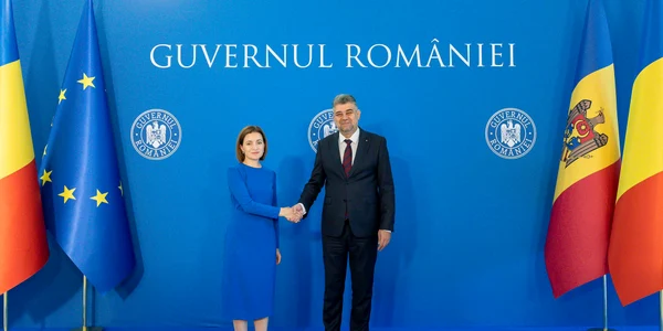 Maia Sandu si Marcel Ciolacu FOTO Facebook Guvernul Romaniei jpg