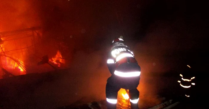 Intervenţie dificilă Foto: ISU Călăraşi