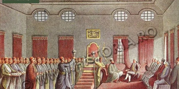 La curtea domnitorului fanariot Alexandru Moruzi (1793 - 1796), Bucureşti