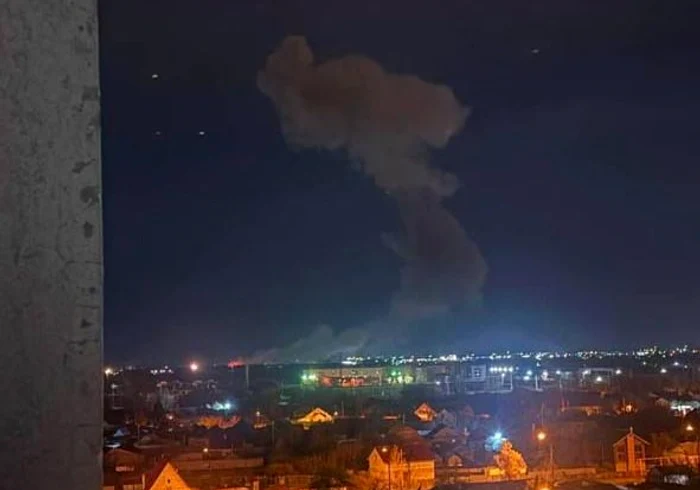 Explozia a avut loc într-o fabrică din oraşul Kopeisk FOTO X / Euromaidan Press