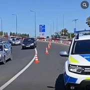 trafic ingreinat pe DN1 politia Brasov png