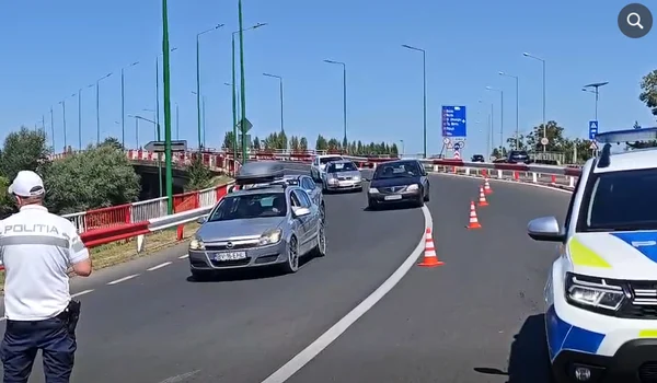 trafic ingreinat pe DN1 politia Brasov png