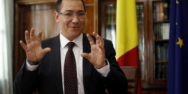Victor Ponta in timpul unui interviu pentru Reuters FOTO Reuters