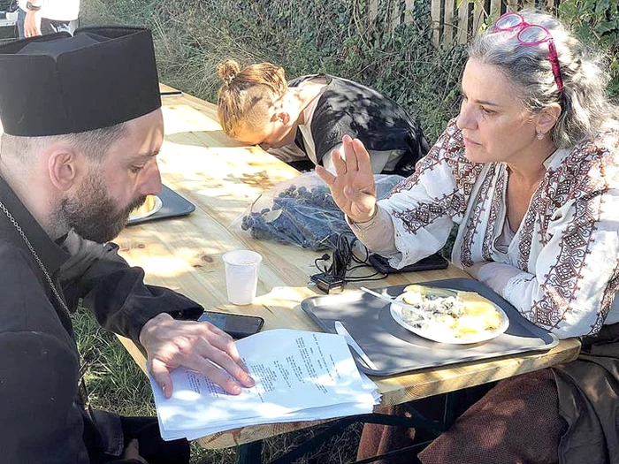 Maia Morgenstern cu fiul ei, Tudor Aaron