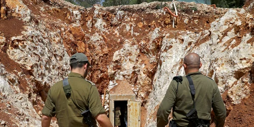 tuneluri hezbollah/ FOTO:IDF